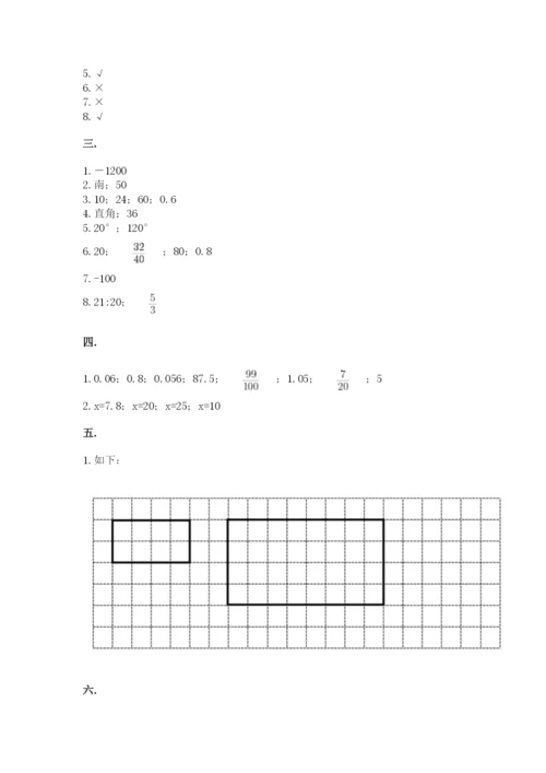 山东省济南市外国语学校小升初数学试卷（必刷）.docx