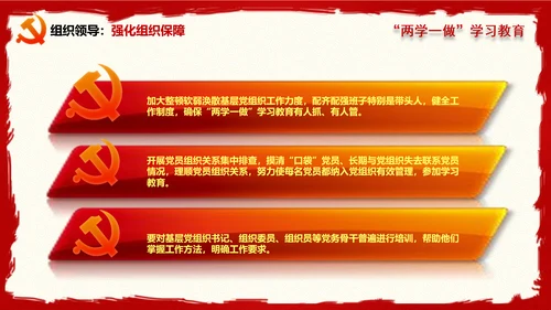 大气精美两学一做学习教育PPT