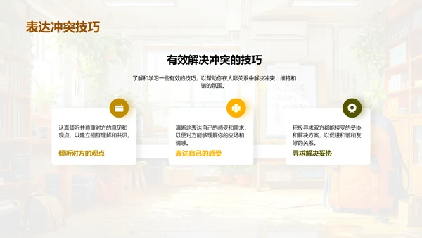 高中人际关系讲座PPT模板