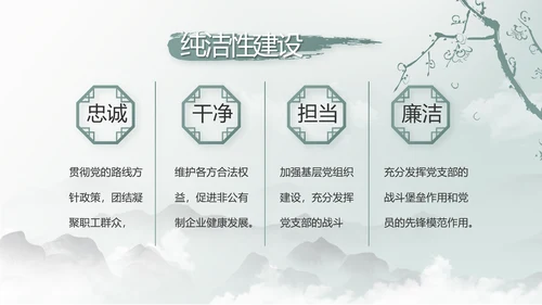 纪检监察党风廉政工作计划动态PPT