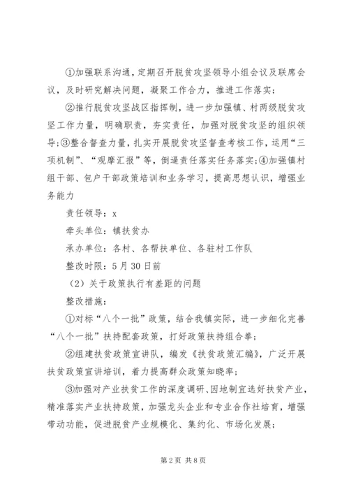 脱贫攻坚巡视问题整改脱贫攻坚巡视组反馈问题整改报告.docx