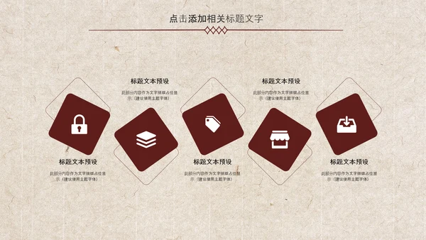 中国风古香古色北京故宫传统文化ppt动态模板