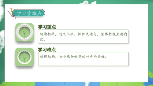 【核心素养】部编版语文三年级下册-22. 我们奇妙的世界 第1课时（课件）