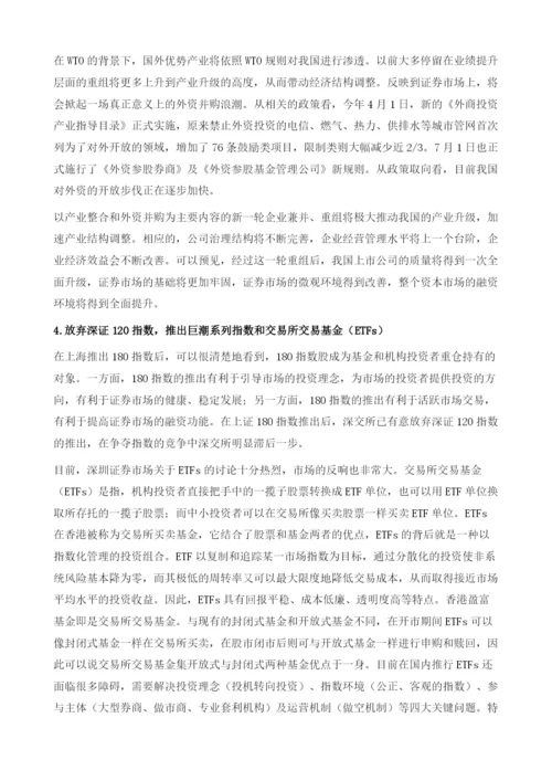 中国证券市场融资政策变化分析.docx