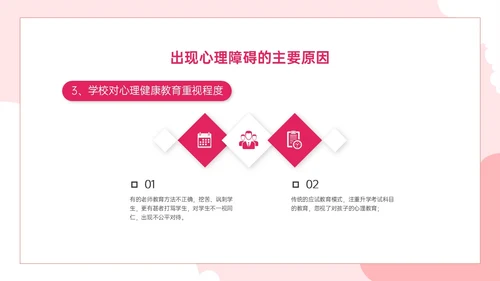 红色卡通关注心灵关爱生命主题班会PPT课件珍爱生命心理健康教育