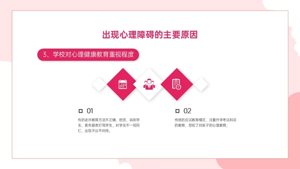 红色卡通关注心灵关爱生命主题班会PPT课件珍爱生命心理健康教育