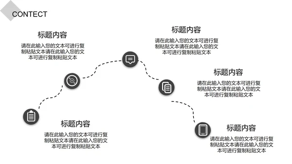 白色都市简约竞聘述职PPT模板