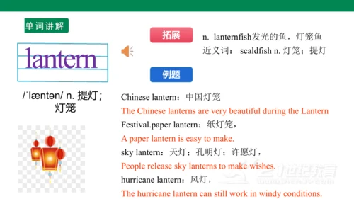 Unit 4 Time to celebrate  单词讲解课件第一课时(含内嵌音频)【新外研（20