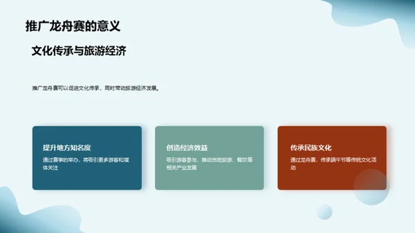 龙舟赛的文化价值