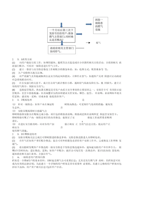 XX燃气有限公司工商业客户安检工作指引