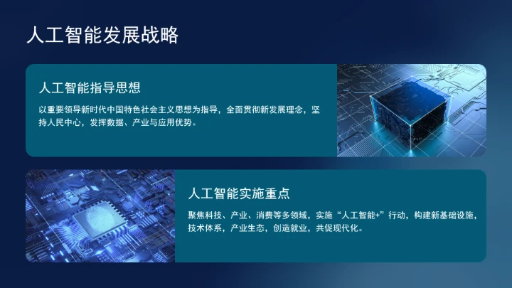 国务院关于深入实施“人工智能+”行动的意见学习ppt课件