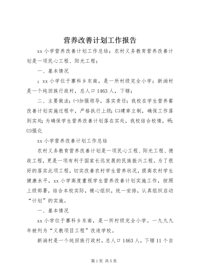 营养改善计划工作报告.docx