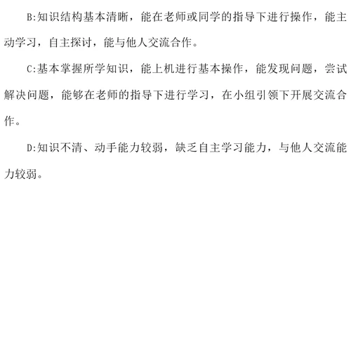 小学信息技术应用能力考核方案