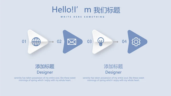 蓝医药代表季度工作汇报工作总结动态PPT