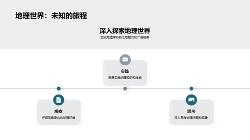 初一地理的探索之旅