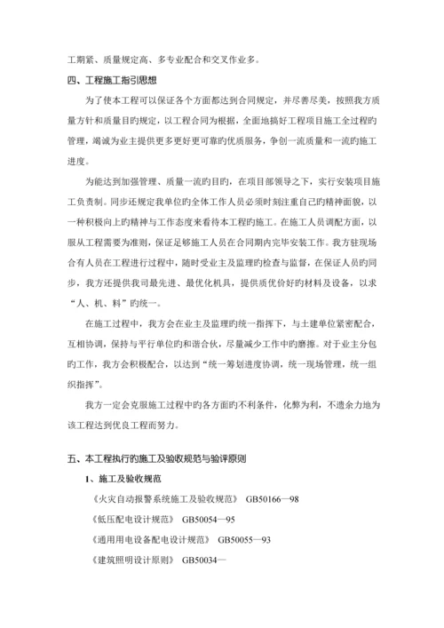 电气安装综合施工组织设计专题方案.docx