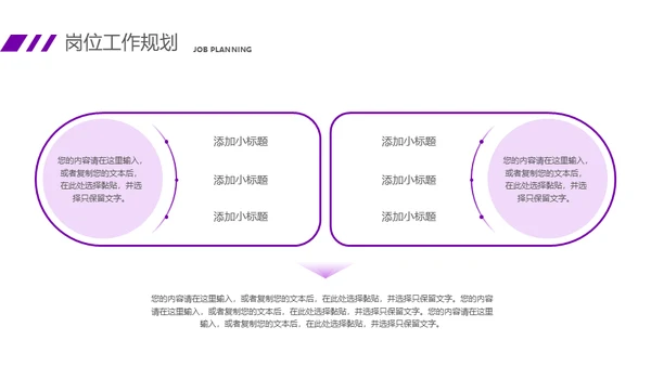 紫色大气商务风竞聘述职报告通用PPT课件