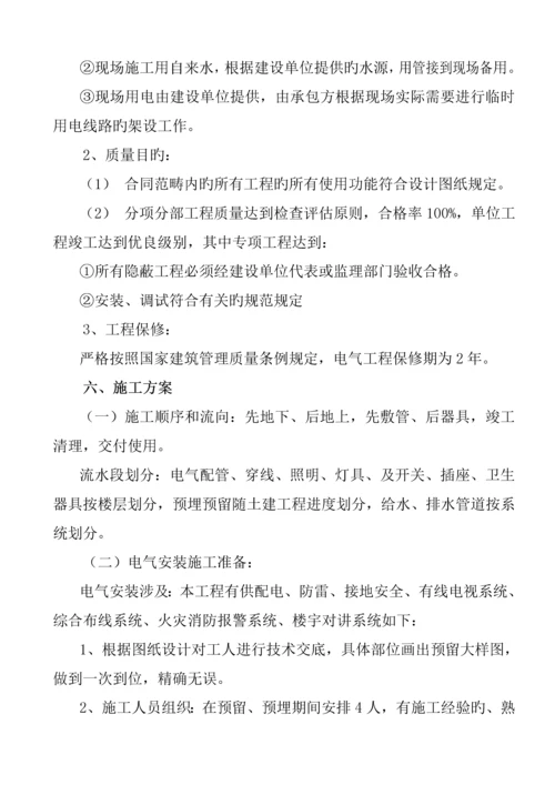 楼电气综合施工组织设计.docx