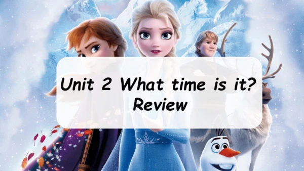 Unit 2 What time is it? 复习课件(共21张PPT)