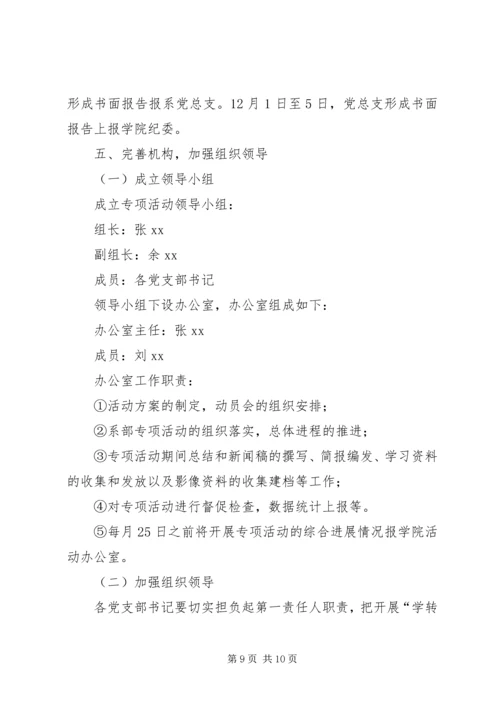 关于开展“强基础、转作风、促落实”专项活动的实施意见_1.docx