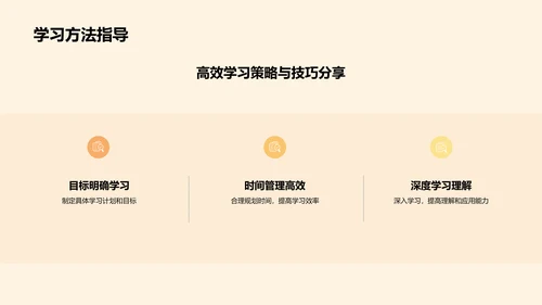 黄色3D风家长会PPT模板
