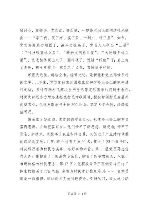 村党支部典型事迹 (3).docx