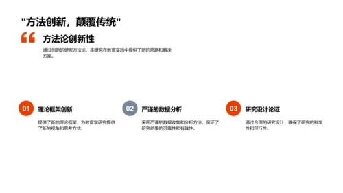 教育学研究开题报告PPT模板