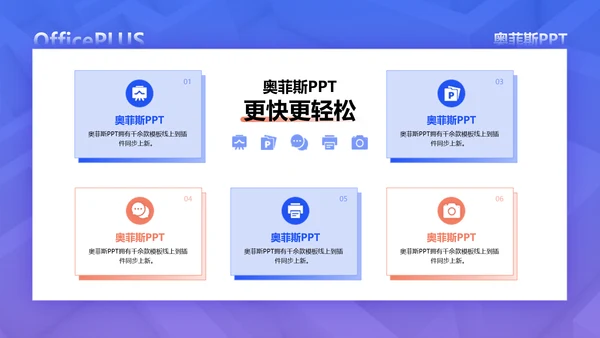 商务风办公蓝白简约风入职培训PPT套装