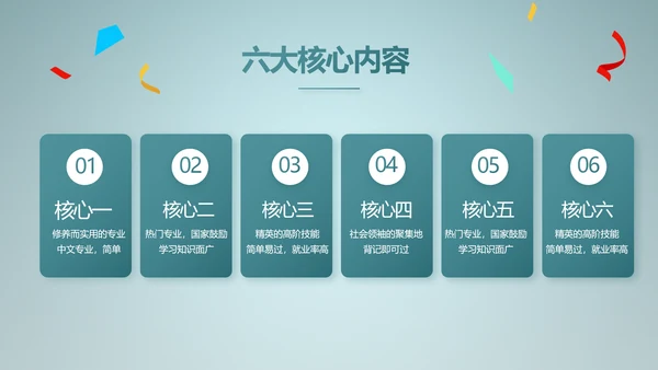 蓝色学校生日会活动动态PPT模板