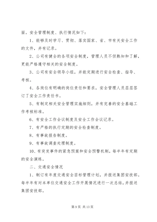 药品生产企业安全生产自查报告 (4).docx