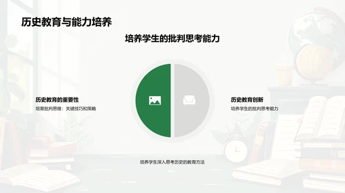 历史教育新实践PPT模板