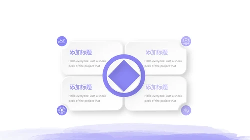 紫色孕妇护理中心孕妇课堂宣传动态PPT