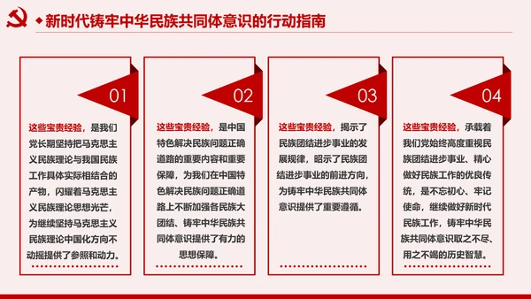 筑牢中华民族共同体意识民族团结民族政策PPT