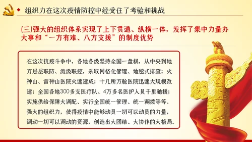 党的组织力建设党建党课PPT模板