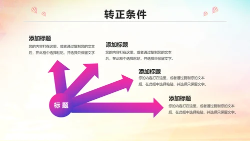 青春活力企业员工入职培训PPT模板