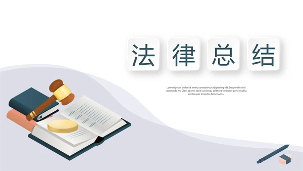 法律总结动态PPT