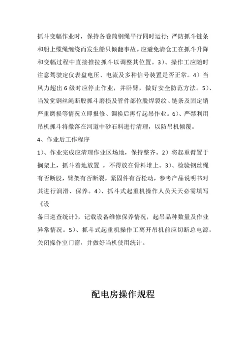 混凝土搅拌站设备操作专项规程.docx