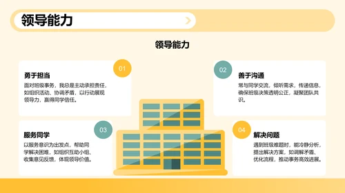 班委竞选自我展示PPT模板