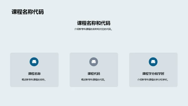 专科课程全面解析