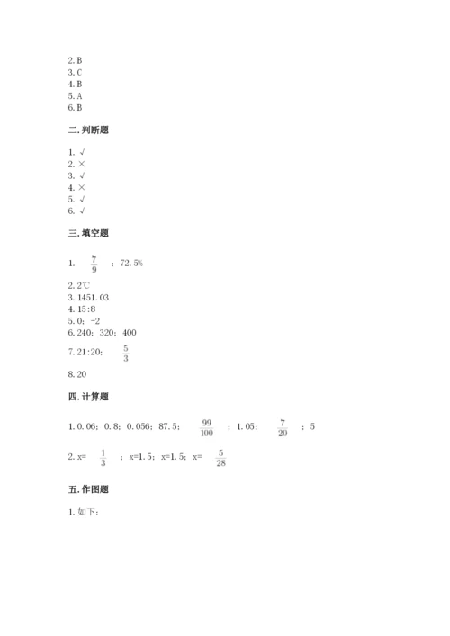 人教版六年级下册数学期末测试卷附完整答案【夺冠】.docx