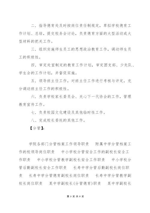 中学副校长(分管德育)职责.docx