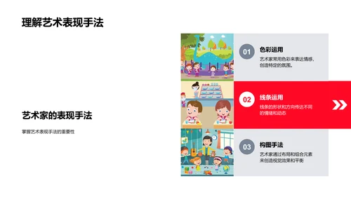 艺术欣赏课程教学PPT模板