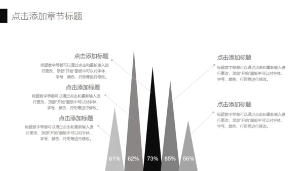 无色主义设计风格商务通用PPT模板