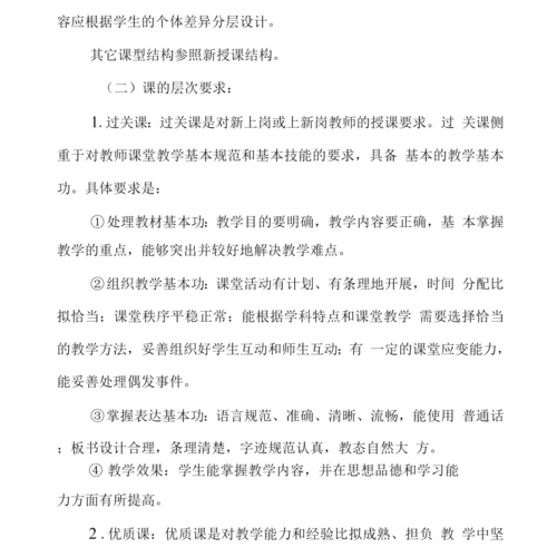 中学课堂教学管理制度.docx