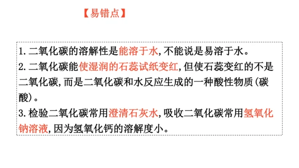 第六单元  碳和碳的氧化物 期末复习课件(共36张PPT)-2023-2024学年九年级化学人教版上