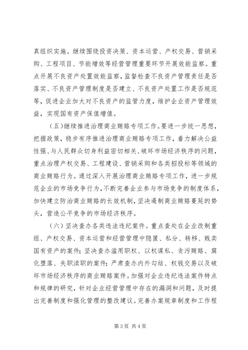 企业反腐倡廉意见.docx