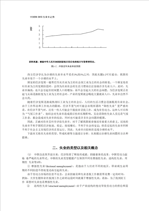 论失业的形成机制和治理方法