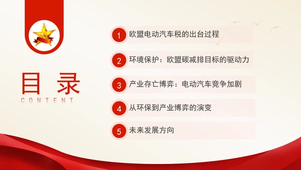 时事热点欧盟对中国电动汽车征收关税应对与分析ppt课件
