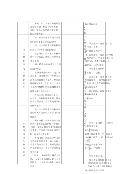 《生物与环境的关系》教案055809.docx