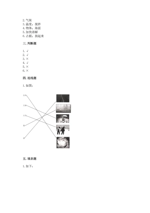 教科版三年级上册科学期末测试卷精品（基础题）.docx